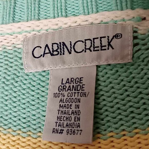 cabin creek womens sweaters size large - Picture 6 of 9